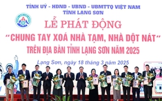 Lạng Sơn phát động phong trào xóa nhà tạm, nhà dột nát năm 2025