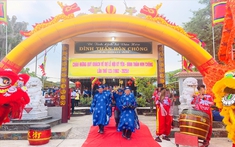 Kiên Giang: Tưng bừng khai hội Kỳ Yên Đình thần Hòn Chông 2025