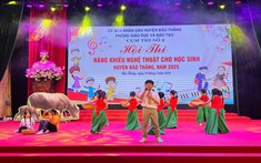 Hội thi năng khiếu nghệ thuật học sinh huyện Bảo Thắng 2025: Sân chơi tỏa sáng tài năng