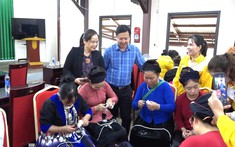 Phúc Khánh: Khai giảng lớp dạy nghề thêu tay, mở hướng phát triển kinh tế cho người dân Làng Nủ