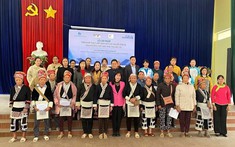 Lào Cai: Gần 4 tỷ đồng hỗ trợ phụ nữ yếu thế phục hồi sinh kế sau bão Yagi