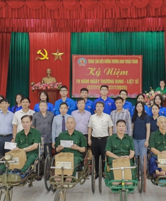 Chuyến thăm hỏi, tri ân các bác thương bệnh binh tại Trung tâm điều dưỡng Thuận Thành – Bắc Ninh