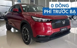 Honda HR-V ưu đãi tháng 11: Tặng tới 100% lệ phí trước bạ
