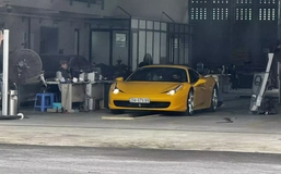 Ferrari 458 Italia màu vàng đẹp mắt của doanh nhân Hà Nội tái xuất sau 14 năm về nước