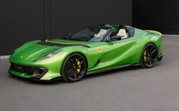 Chi tiết siêu xe giới hạn Ferrari 812 Competizione Aperta sau khi qua bàn tay của Novitec