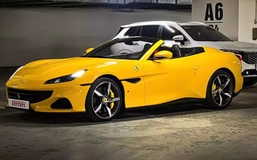 Ferrari Portofino M được chủ thay áo mới, giờ là màu vàng chính hiệu