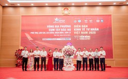 Diễn đàn kinh tế tư nhân Việt Nam 2025, cụm Tây Bắc Bộ thành công tốt đẹp