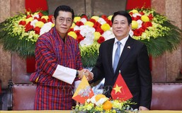 Chủ tịch nước Lương Cường hội đàm với Quốc vương Bhutan