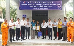 EVNSPC hoàn thành hỗ trợ 315 căn nhà cho hộ nghèo phía Nam