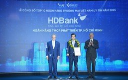 HDBank giữ vị trí thứ 3 Top ngân hàng niêm yết uy tín và hiệu quả nhất Việt Nam