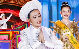Ngô Thái Ngân thắng 2 giải lớn của "Miss Grand Vietnam", diễn xuất thần trích đoạn cải lương "Tiếng trống Mê Linh”