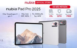 Nubia Pad Pro 2025 - Đột phá công nghệ với sức mạnh Snapdragon 8 Gen 3