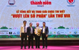 Lễ tổng kết, trao giải cuộc thi viết 'Vượt lên số phận' lần VIII