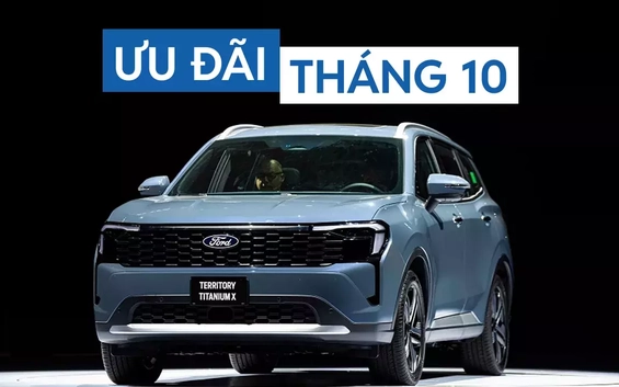 Cập nhật ưu đãi xe Ford Territory tháng 10/2025 tại đại lý