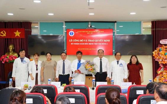 Bệnh viện Nhi đồng 1 công bố tân Giám đốc nhiệm kỳ 2025 – 2030