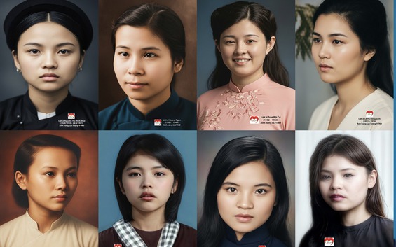 Giới thiệu và trưng bày bộ sưu tập chân dung “Tự hào phụ nữ Việt Nam” và giới thiệu cuốn sách “Đâu có giặc là ta cứ đi”
