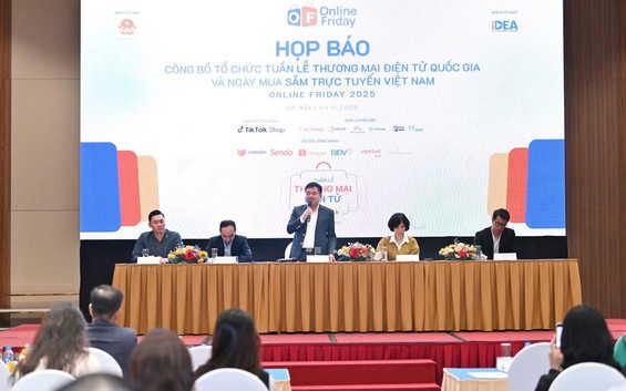 Công bố Tuần lễ thương mại điện tử quốc gia và Ngày mua sắm trực tuyến Việt Nam - Online Friday 2025