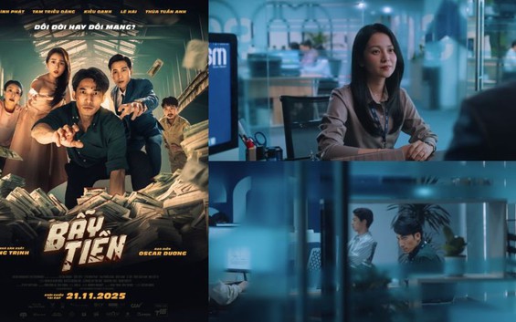 Liên Bỉnh Phát, Tam Triều Dâng và Lê Hải vướng tình tay ba rối ren trong phim "Bẫy tiền"
