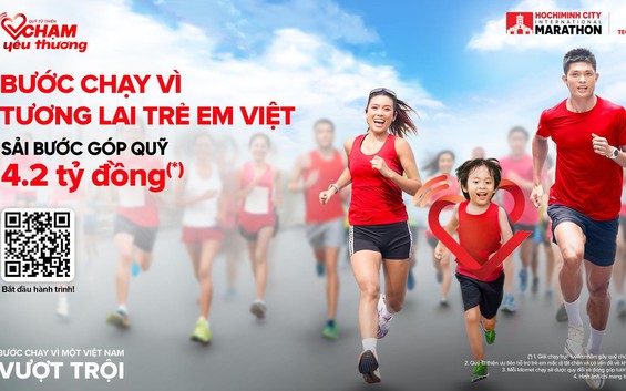 Công bố bộ vật phẩm giải Marathon quốc tế thành phố Hồ Chí Minh Techcombank mùa thứ 8