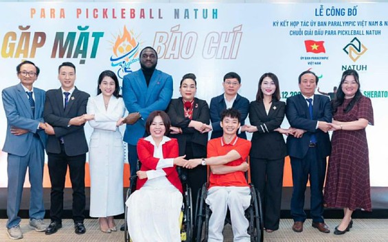 Phát động chuỗi giải ParaNatuh Pickleball: Tôn vinh ý chí kiên cường của người khuyết tật