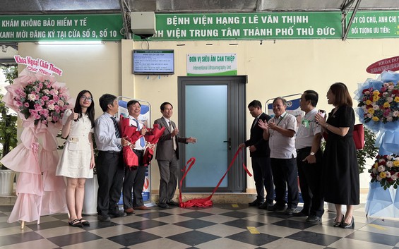 Bệnh viện Lê Văn Thịnh khai trương đơn vị siêu âm can thiệp – Bước tiến trong điều trị ít xâm lấn vì người bệnh
