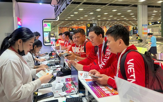 Đoàn Thể thao Việt Nam tới Thái Lan, sẵn sàng cho SEA Games 33