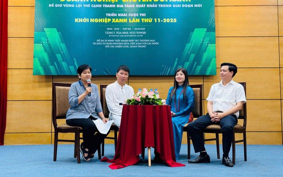 Khởi động cuộc thi “Dự án khởi nghiệp xanh lần thứ 11 – năm 2025”