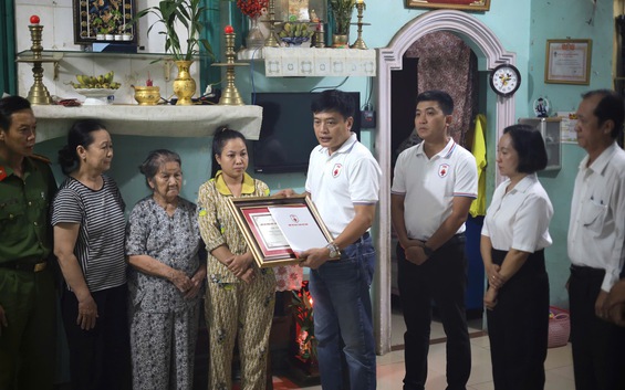Hiệp hội Phòng cháy chữa cháy và Cứu nạn, cứu hộ Việt Nam tri ân đại úy Nguyễn Hoàng Minh dũng cảm hy sinh cứu 3 cháu nhỏ đuối nước