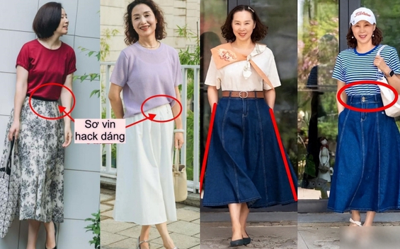 Phụ nữ trung niên muốn mặc đẹp trẻ trung, hãy thử ngay những kiểu phối đồ này