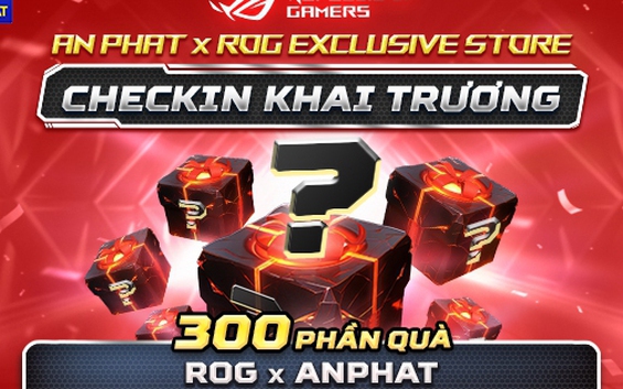 ASUS kết hợp An Phát Computer khai trương ROG Exclusive Store đầu tiên tại TP.HCM