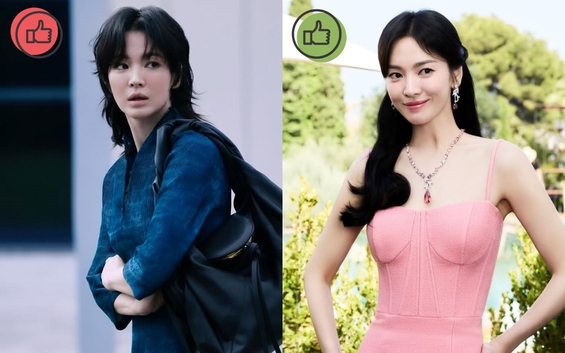 Vì sao phụ nữ U50 không nên học theo kiểu tóc mới của Song Hye Kyo?