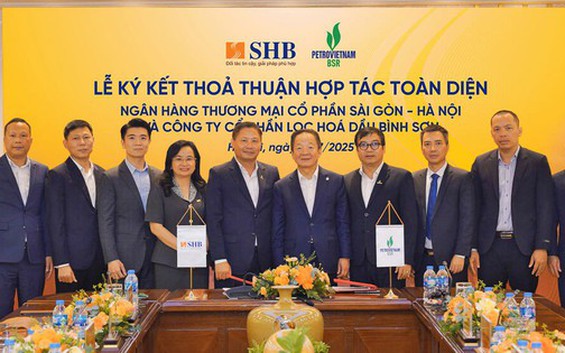 SHB hợp tác toàn diện với CTCP Lọc lich bong da truc tiep dầu Bình Sơn