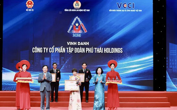 Tập đoàn Phú Thái được vinh danh “Doanh nghiệp tiêu biểu vì Người lao động” năm 2025