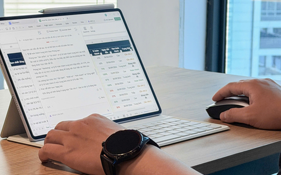 Máy tính bảng mỏng nhẹ nhất của Huawei: Hiệu suất như PC, tích hợp AI nhiều ứng dụng
