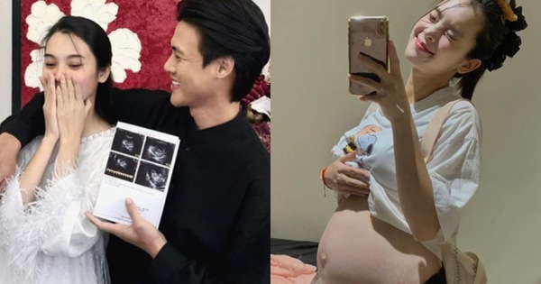 Quỳnh Lương nhí nhảnh đòi quà Tết Thiếu nhi từ ông xã đại gia, khoe bụng bầu 7 tháng sắp đẻ