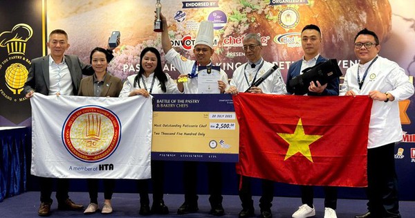 Việt Nam vô địch Cuộc thi bánh ngọt và bánh mì quốc tế 2025