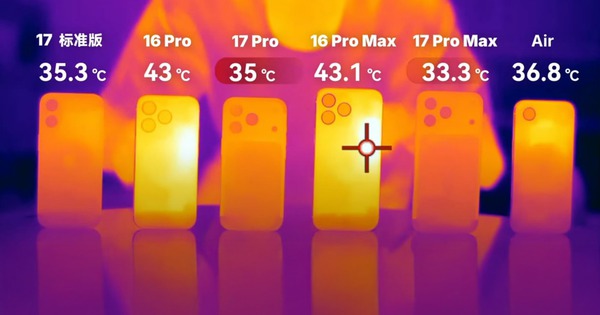 Apple giải bài toán nhiệt độ: iPhone 17 Pro/Pro Max mát mẻ, nhưng iPhone Air mới là bất ngờ