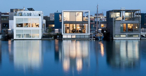 Nhà chống lũ - giải pháp kiến trúc ứng phó với biến đổi khí hậu