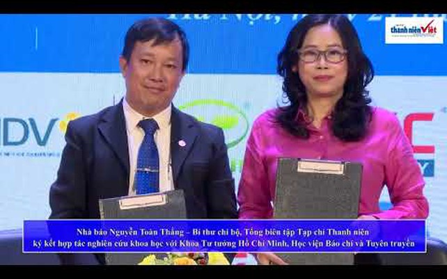 Lễ ký kết hợp tác phát triển hoạt động nghiên cứu khoa học của link bong da truc tiep Thanh niên với các đơn vị